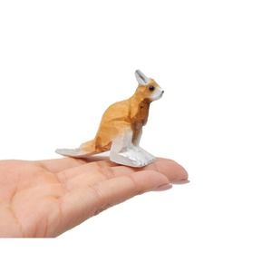 Kangaroo Figure Statue Decor Art Sculpture